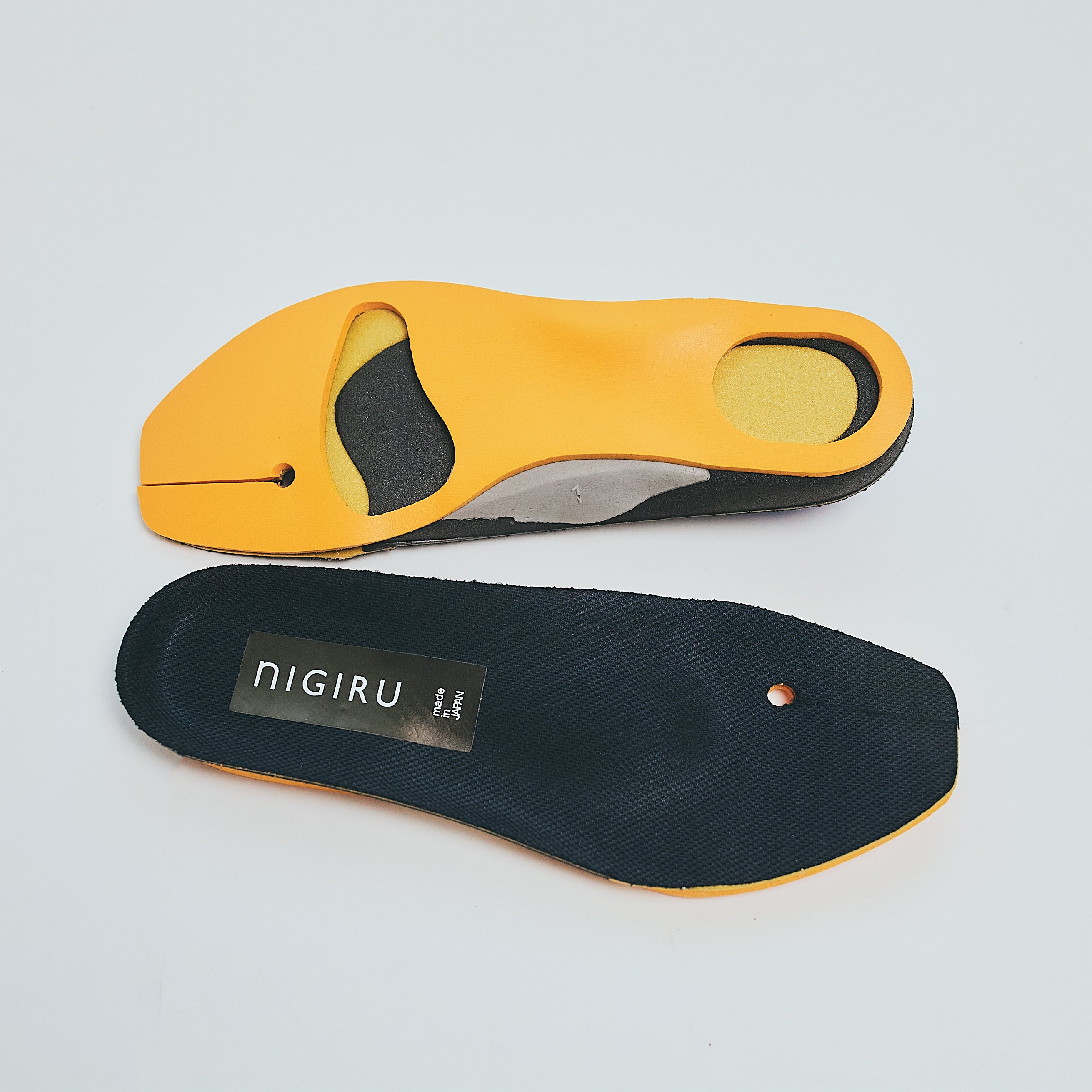 インナー鼻緒シューズ_レースアップ NR25_001BLK