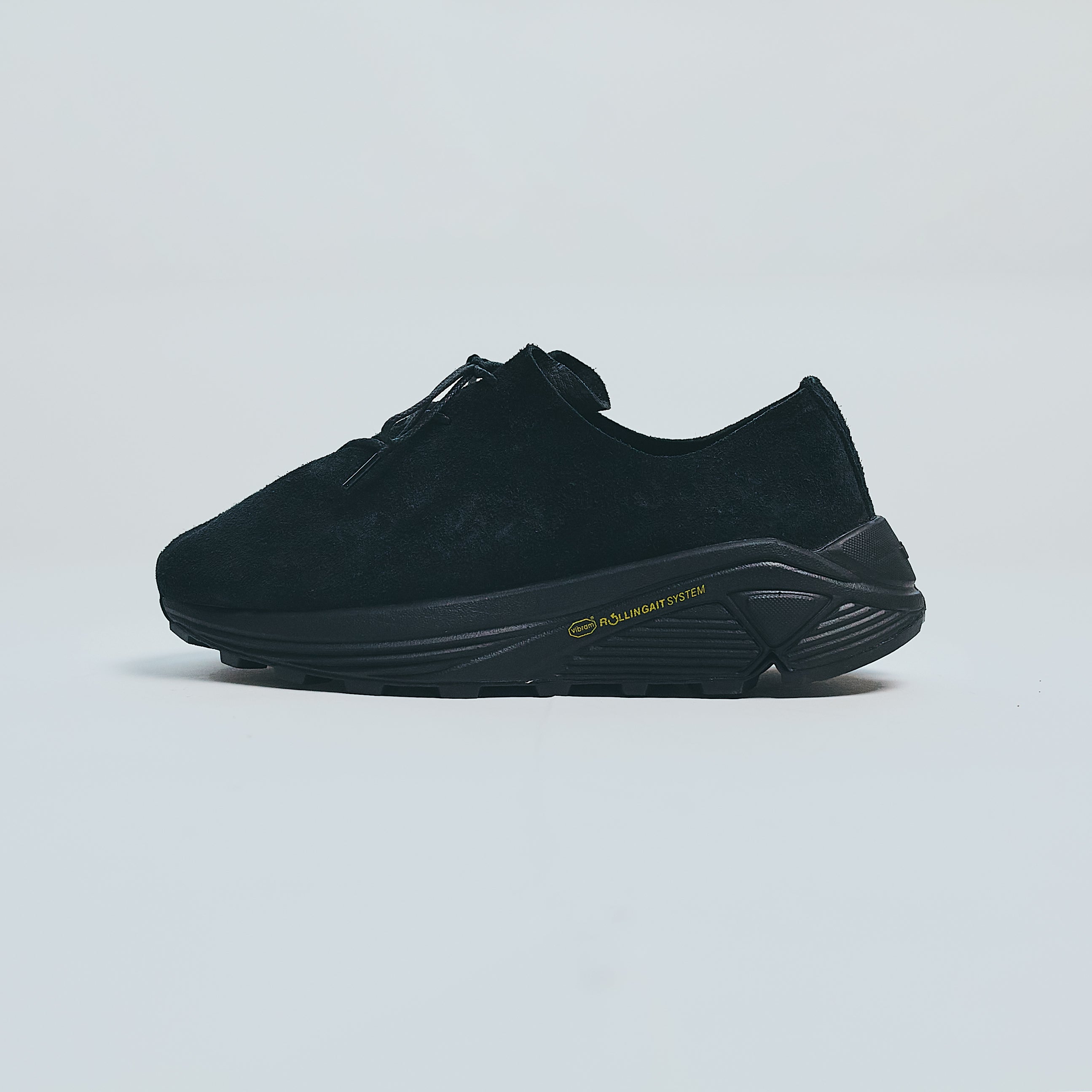 インナー鼻緒シューズ_レースアップ NR25_001BLK