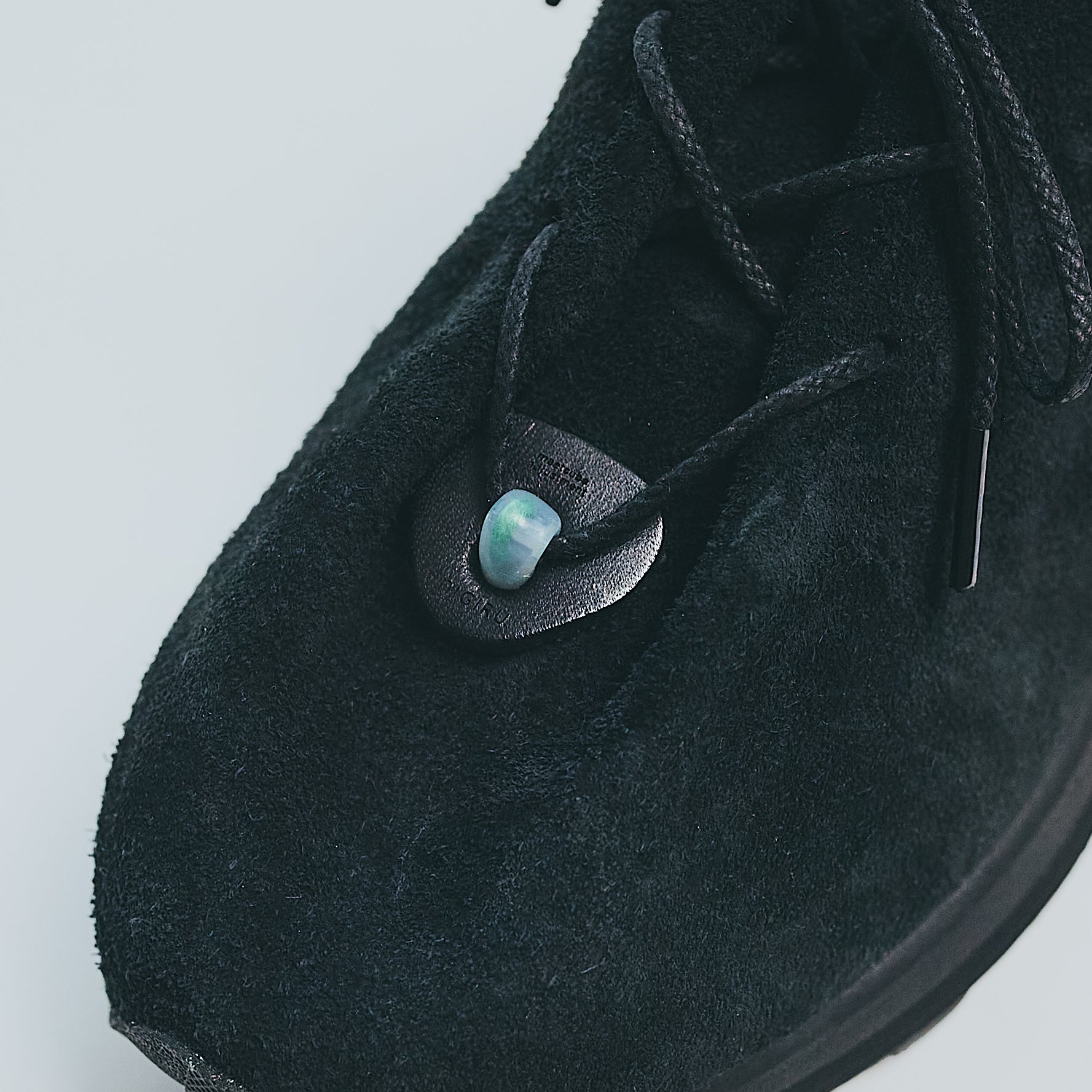 インナー鼻緒シューズ_レースアップ NR25_001BLK